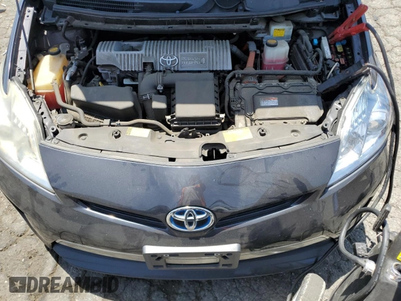 2014 Toyota Prius with VIN JTDKN3DP1E3056795, listed as a Copart auction lot 61605975 with 211,392 mi miles and Salvage title. Bid and sale history available at DreamBid. Image 12.