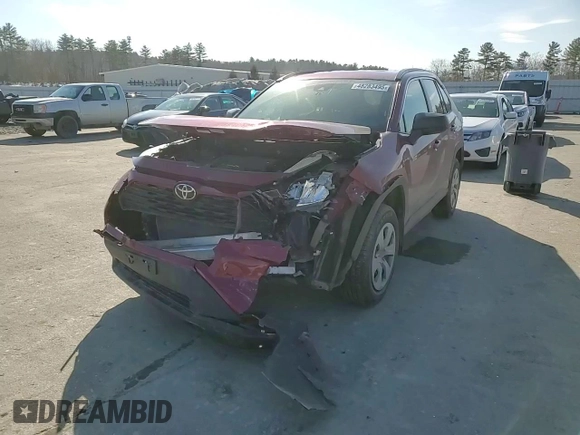 2019 Toyota RAV4 LE with VIN 2T3F1RFV6KC034619, listed as a Copart auction lot 48283495 with 81,434 mi miles and Salvage Title. Bid and sale history available at carsss.com. Image 11.