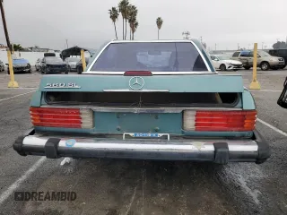 1989 Mercedes-Benz 560 SL with VIN WDBBA48D7KA100368, listed as a Copart auction lot 86422614 with 171,003 mi miles and Clean Title. Bid and sale history available at carsss.com. Image 6.