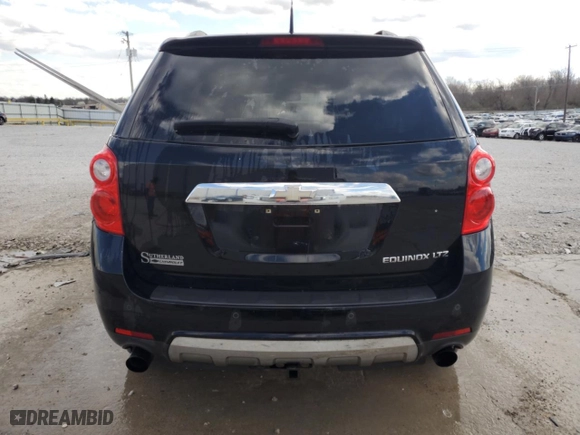 2010 Chevrolet Equinox LTZ with VIN 2CNFLFEY9A6320165, listed as a Copart auction lot 50581935 with 114,091 mi miles and Salvage Title. Bid and sale history available at carsss.com. Image 6.