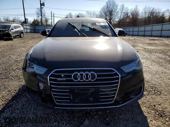 2016 Audi A6 Premium Plus with VIN WAUFGAFC9GN003860, listed as a Copart auction lot 43025735 with 94,104 mi miles and Salvage Title. Bid and sale history available at DreamBid. Image 5.