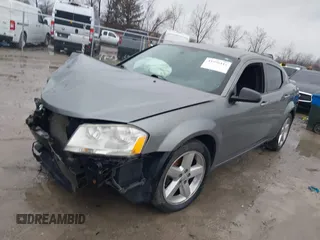 2013 Dodge Avenger SE with VIN 1C3CDZAB5DN563953, listed as a IAAI auction lot 41996115 with 112,040 mi miles. Bid and sale history available at carsss.com. Image 16.