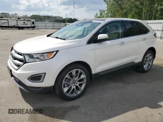 2015 Ford Edge Titanium z VIN 2FMPK4K99FBB84806, wystawiony jako Copart lot #55674085 z przebiegiem 58 442 mil mil oraz Szkody całkowita. Historia ofert i sprzedaży dostępna na DreamBid. Obrazek 1.