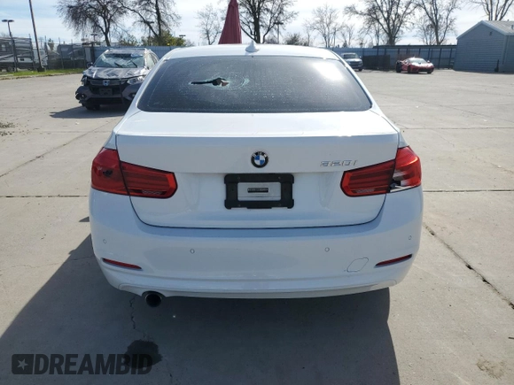 2016 BMW 3 Series 320i with VIN WBA8E1G52GNU10255, listed as a Copart auction lot 46000085 with 83,988 mi miles and Salvage Title. Bid and sale history available at DreamBid. Image 6.