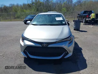 2022 Toyota Corolla Hatchback XSE with VIN JTNC4MBE1N3183637, listed as a IAAI auction lot 41802912 with 19,789 mi miles. Bid and sale history available at carsss.com. Image 12.
