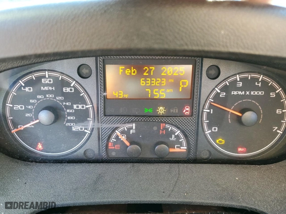 2019 Ram ProMaster Cargo Van with VIN 3C6TRVDG8KE550930, listed as a Copart auction lot 47134055 with 63,323 mi miles and Salvage Title. Bid and sale history available at carsss.com. Image 9.