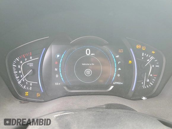 2019 Hyundai Santa Fe Ultimate with VIN 5NMS5CAD4KH125177, listed as a Copart auction lot 83832384 with 67,952 mi miles and Salvage Title. Bid and sale history available at carsss.com. Image 9.