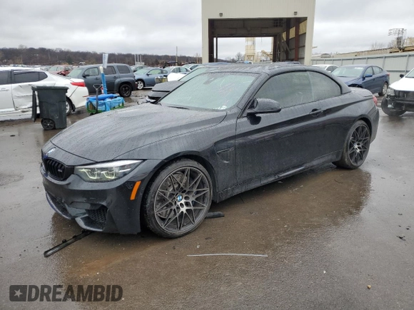 2020 BMW M4 with VIN WBS4Z9C02LEJ63966, listed as a Copart auction lot 43931033 with 21,079 mi miles. Bid and sale history available at carsss.com. Image 1.