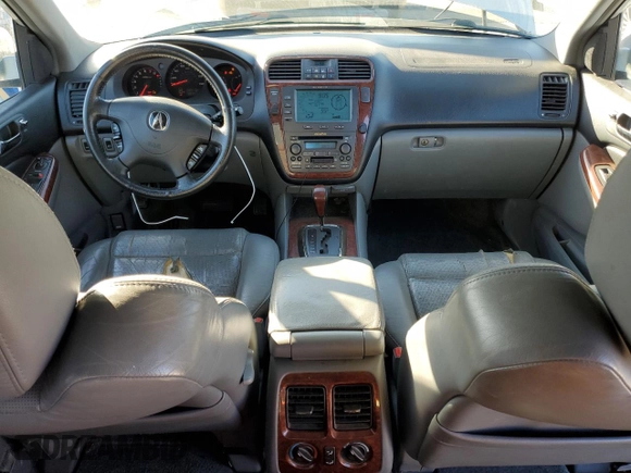 2004 Acura MDX with VIN 2HNYD18294H503055, listed as a Copart auction lot 41819475 with 144,942 mi miles and Salvage Title. Bid and sale history available at carsss.com. Image 8.