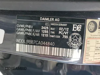 2012 Mercedes-Benz CLS-Class CLS 550 with VIN WDDLJ9BB7CA044840, listed as a Copart auction lot 72054594 with 105,637 mi miles and Clean Title. Bid and sale history available at carsss.com. Image 13.