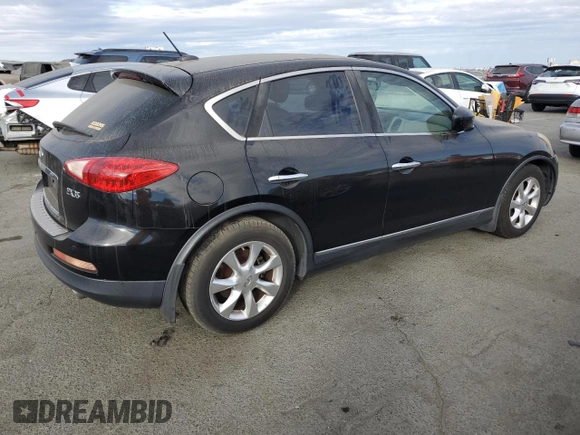 2010 Infiniti EX Journey with VIN JN1AJ0HR5AM751421, listed as a Copart auction lot 78507394 with 201,656 mi miles and Salvage Title. Bid and sale history available at DreamBid. Image 3.