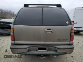 2003 Chevrolet Suburban Z71 with VIN 3GNFK16ZX3G284955, listed as a Copart auction lot 47545015 with Not Provided miles and Salvage Title. Bid and sale history available at carsss.com. Image 6.