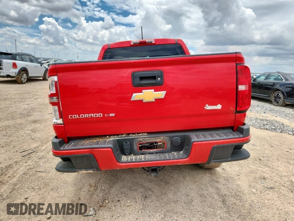 2020 Chevrolet Colorado 2WD Work Truck with VIN 1GCGSBEN3L1216139, listed as a Copart auction lot 61880755 with 84,944 mi miles and Salvage title. Bid and sale history available at DreamBid. Image 6.