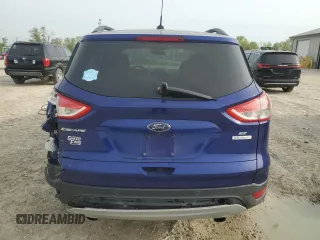 2015 Ford Escape SE with VIN 1FMCU0GX3FUB59712, listed as a Copart auction lot 53817045 with 100,580 mi miles and Salvage Title. Bid and sale history available at DreamBid. Image 6.