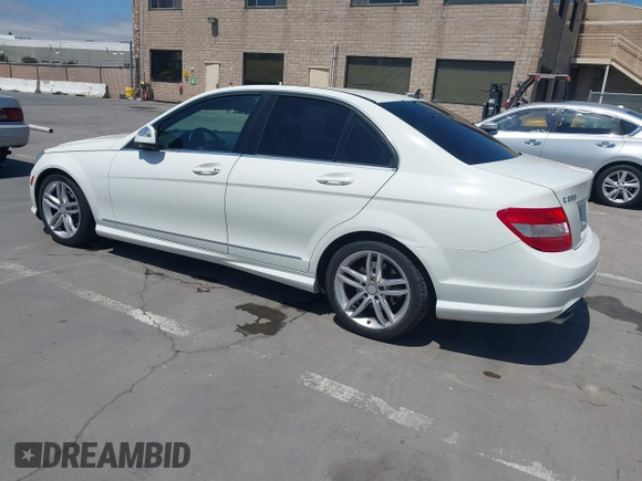 2009 Mercedes-Benz C 300 Sport with VIN WDDGF54X19R067318, listed as a IAAI auction lot 42361825 with 229,227 mi miles and . Bid and sale history available at DreamBid. Image 3.