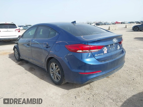 2018 Hyundai Elantra SEL with VIN 5NPD84LFXJH332663, listed as a IAAI auction lot 41750768 with 86,450 mi miles and . Bid and sale history available at DreamBid. Image 3.