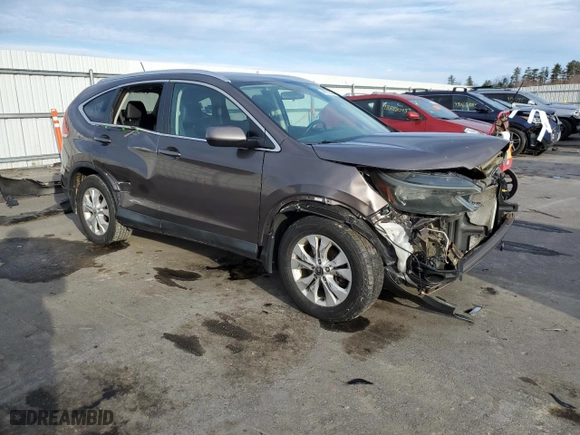 2014 Honda CR-V EX-L with VIN 2HKRM4H75EH691346, listed as a Copart auction lot 48973515 with 199,517 mi miles and Salvage Title. Bid and sale history available at carsss.com. Image 4.