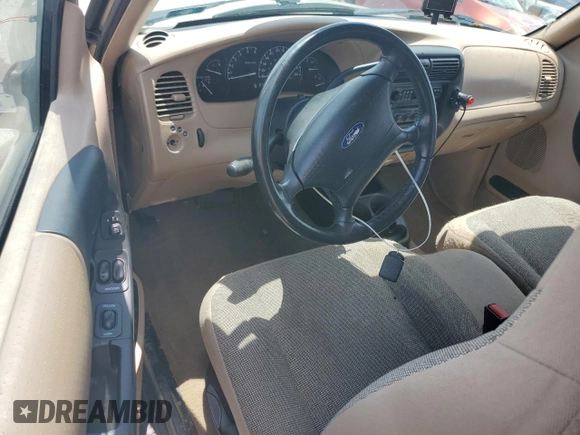 2002 Ford Ranger XL with VIN 1FTZR14V62PB37818, listed as a Copart auction lot 61508625 with 64,427 mi miles and Salvage title. Bid and sale history available at DreamBid. Image 8.