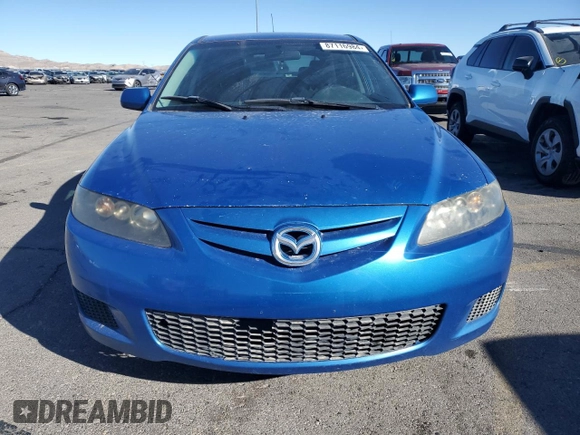 2007 Mazda 6 i Sport VE with VIN 1YVHP84C575M20507, listed as a Copart auction lot 87116984 with 243,434 mi miles and Clean Title. Bid and sale history available at DreamBid. Image 5.