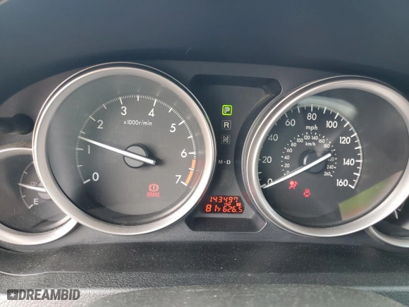 2012 Mazda Mazda6 i Sport with VIN 1YVHZ8BH1C5M30695, listed as a Copart auction lot 50337385 with 143,497 mi miles and Salvage Title. Bid and sale history available at carsss.com. Image 9.