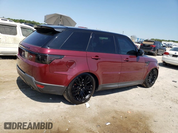 2015 Land Rover Range Rover Sport Supercharged with VIN SALWR2TFXFA531374, listed as a Copart auction lot 55632385 with 141,523 mi miles and Clean Title. Bid and sale history available at DreamBid. Image 3.