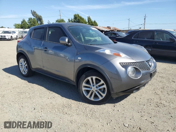 2014 Nissan Juke S with VIN JN8AF5MR6ET352065, listed as a Copart auction lot 57163235 with 187,488 mi miles and Clean title. Bid and sale history available at DreamBid. Image 4.