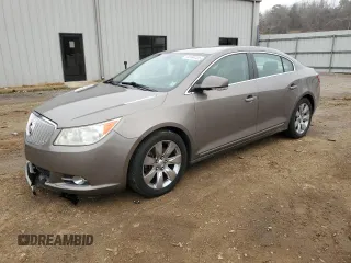 2012 Buick LaCrosse Premium 2 with VIN 1G4GF5G30CF167515, listed as a Copart auction lot 44184125 with 0 mi miles and Salvage Title. Bid and sale history available at carsss.com. Image 1.