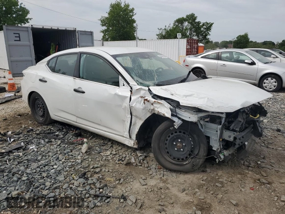 2024 Nissan Sentra S with VIN 3N1AB8BV5RY298704, listed as a Copart auction lot 56696355 with 15,551 mi miles and Clean Title. Bid and sale history available at DreamBid. Image 4.
