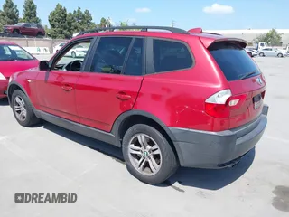 2004 BMW X3 3.0i with VIN WBXPA93454WA65823, listed as a IAAI auction lot 42058075 with 147,023 mi miles. Bid and sale history available at carsss.com. Image 3.