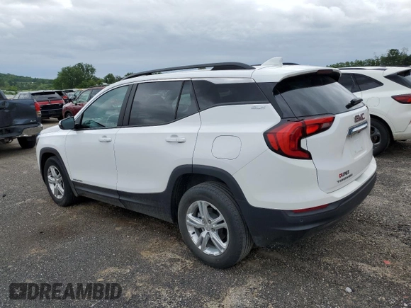 2021 GMC Terrain SLE with VIN 3GKALMEV2ML319887, listed as a Copart auction lot 59270305 with 36,338 mi miles and Salvage title. Bid and sale history available at DreamBid. Image 2.