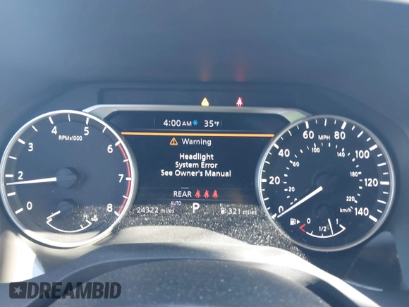 2022 Nissan Rogue SV with VIN 5N1BT3BB9NC698402, listed as a IAAI auction lot 41703839 with 24,322 mi miles and . Bid and sale history available at DreamBid. Image 7.