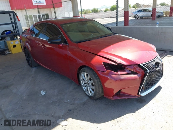 2015 Lexus IS 250 with VIN JTHBF1D2XF5044400, listed as a IAAI auction lot 42594810 with 103,068 mi miles and . Bid and sale history available at DreamBid. Image 1.