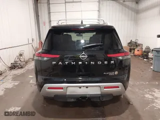 2022 Nissan Pathfinder Platinum with VIN 5N1DR3DJ4NC259359, listed as a IAAI auction lot 41412742 with 39,814 mi miles. Bid and sale history available at carsss.com. Image 17.