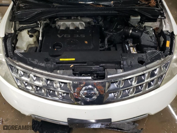 2006 Nissan Murano SE with VIN JN8AZ08W06W521779, listed as a Copart auction lot 80955274 with 179,686 mi miles and Salvage Title. Bid and sale history available at carsss.com. Image 11.