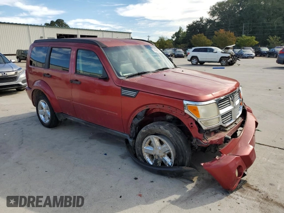 2008 Dodge Nitro SLT with VIN 1D8GT58K58W113462, listed as a Copart auction lot 74320934 with 156,875 mi miles and Salvage Title. Bid and sale history available at DreamBid. Image 4.