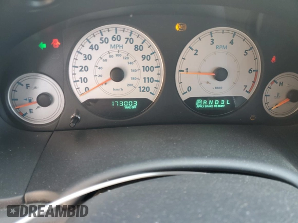 2007 Chrysler Town & Country LWB Touring with VIN 2A4GP54L07R214234, listed as a Copart auction lot 86861914 with 173,003 mi miles and Salvage Title. Bid and sale history available at carsss.com. Image 9.