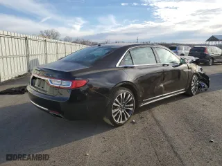 2017 Lincoln Continental Reserve with VIN 1LN6L9NC2H5631612, listed as a Copart auction lot 39306423 with 104,528 mi miles. Bid and sale history available at carsss.com. Image 3.