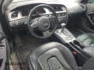 2015 Audi A5 Premium with VIN WAUCFAFR1FA033094, listed as a Copart auction lot 52738125 with 82,312 mi miles and Salvage Title. Bid and sale history available at carsss.com. Image 8.