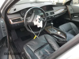 2004 BMW 5 Series 525i with VIN WBANA53504B845624, listed as a Copart auction lot 47285525 with 180,496 mi miles and Salvage Title. Bid and sale history available at carsss.com. Image 8.