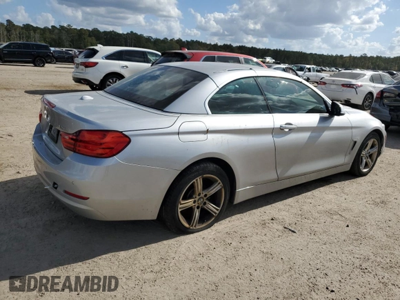 2014 BMW 4 Series 428i xDrive with VIN WBA3T1C58EPS98357, listed as a Copart auction lot 78603674 with 185,361 mi miles and Clean Title. Bid and sale history available at carsss.com. Image 3.