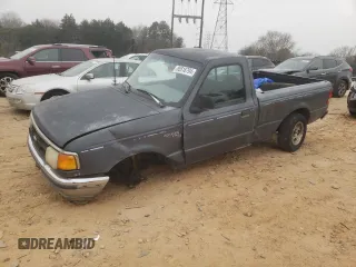 1994 Ford Ranger Splash with VIN 1FTCR10X4RUC23587, listed as a Copart auction lot 85518794 with 266,836 mi miles and Salvage Title. Bid and sale history available at carsss.com. Image 1.