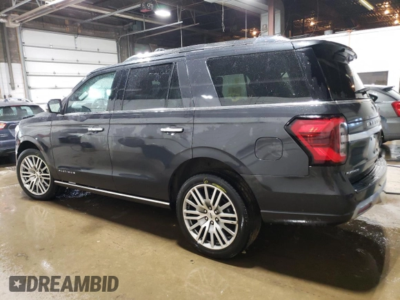 2022 Ford Expedition Platinum with VIN 1FMJU1MTXNEA47383, listed as a Copart auction lot 87005364 with 28,696 mi miles and Salvage title. Bid and sale history available at DreamBid. Image 2.