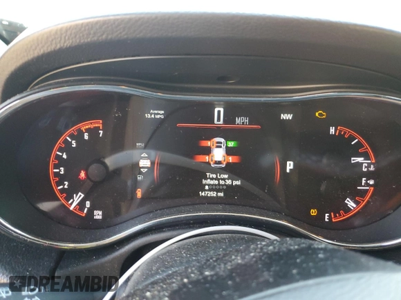 2014 Dodge Durango Citadel with VIN 1C4SDJET0EC391064, listed as a Copart auction lot 86631634 with 147,252 mi miles and Salvage Title. Bid and sale history available at DreamBid. Image 9.