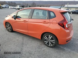 2018 Honda Fit EX-L with VIN 3HGGK5H90JM704417, listed as a Copart auction lot 86326144 with 71,339 mi miles and Salvage Title. Bid and sale history available at carsss.com. Image 2.