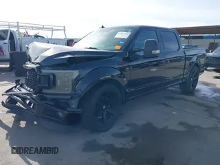 2018 Ford F-150 XL with VIN 1FTEW1CG7JFE39424, listed as a IAAI auction lot 41063898 with 112,166 mi miles. Bid and sale history available at carsss.com. Image 19.
