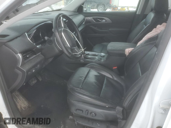 2018 Chevrolet Traverse LT Leather with VIN 1GNEVHKW7JJ203476, listed as a Copart auction lot 46107065 with 107,842 mi miles and Salvage Title. Bid and sale history available at carsss.com. Image 7.