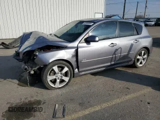 2005 Mazda 3 s with VIN JM1BK143951287420, listed as a Copart auction lot 82899994 with 118,982 mi miles and Salvage Title. Bid and sale history available at carsss.com. Image 1.