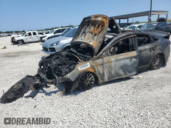 2015 Hyundai Sonata Sport with VIN 5NPE34AF6FH117682, listed as a Copart auction lot 55990005 with Not provided miles and Non repairable. Bid and sale history available at DreamBid. Image 1.
