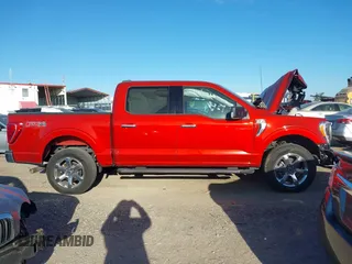 2023 Ford F-150 XL with VIN 1FTFW1E50PKF48369, listed as a IAAI auction lot 41090142 with 10,710 mi miles. Bid and sale history available at carsss.com. Image 13.