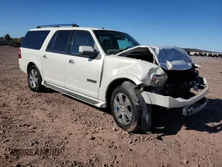 2007 Ford Expedition EL Limited with VIN 1FMFK19577LA19948, listed as a Copart auction lot 49848575 with 191,909 mi miles and Salvage Title. Bid and sale history available at carsss.com. Image 4.